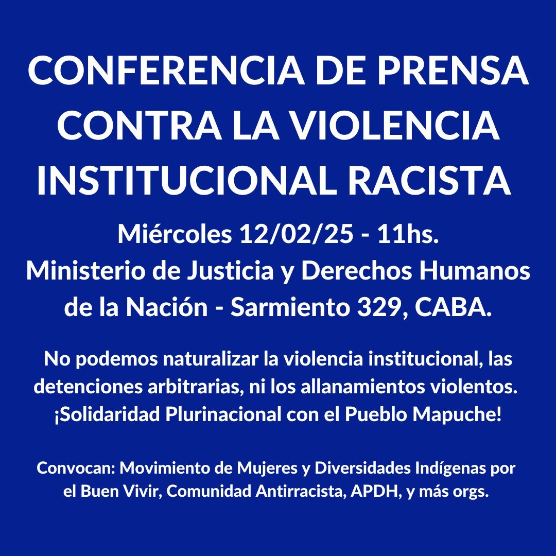 Conferencia en Bs As<br />
