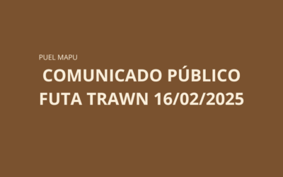 Comunicado público futa trawn 16/02/2025